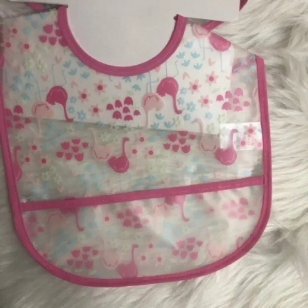 Baby Gear Three Pack Easy Clean Up Bib Set